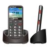 Big Button Mobile Phone with SOS Button (Black)